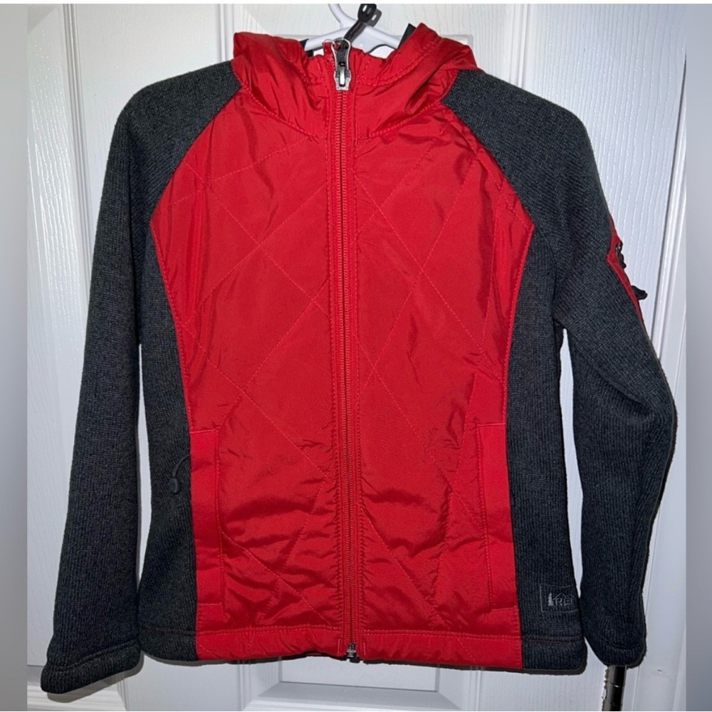 NWT REI girl’s size 4/5 Hooded Jacket
